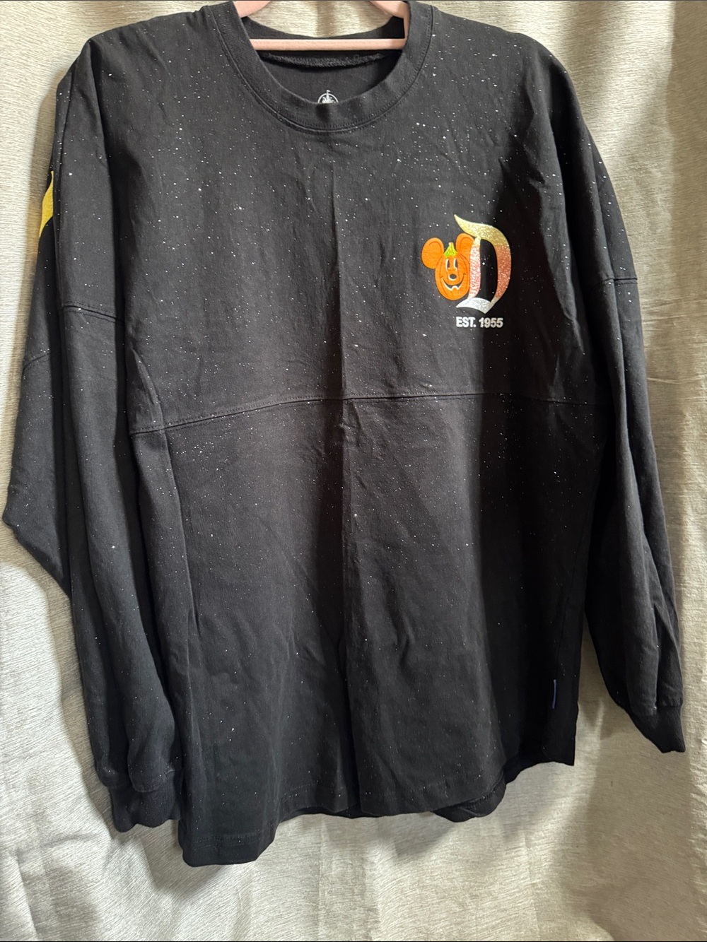 Disney Black Long Sleeve Graphic Tee - Black